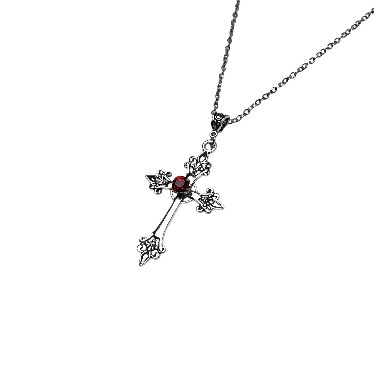 Bloom Cross Necklace