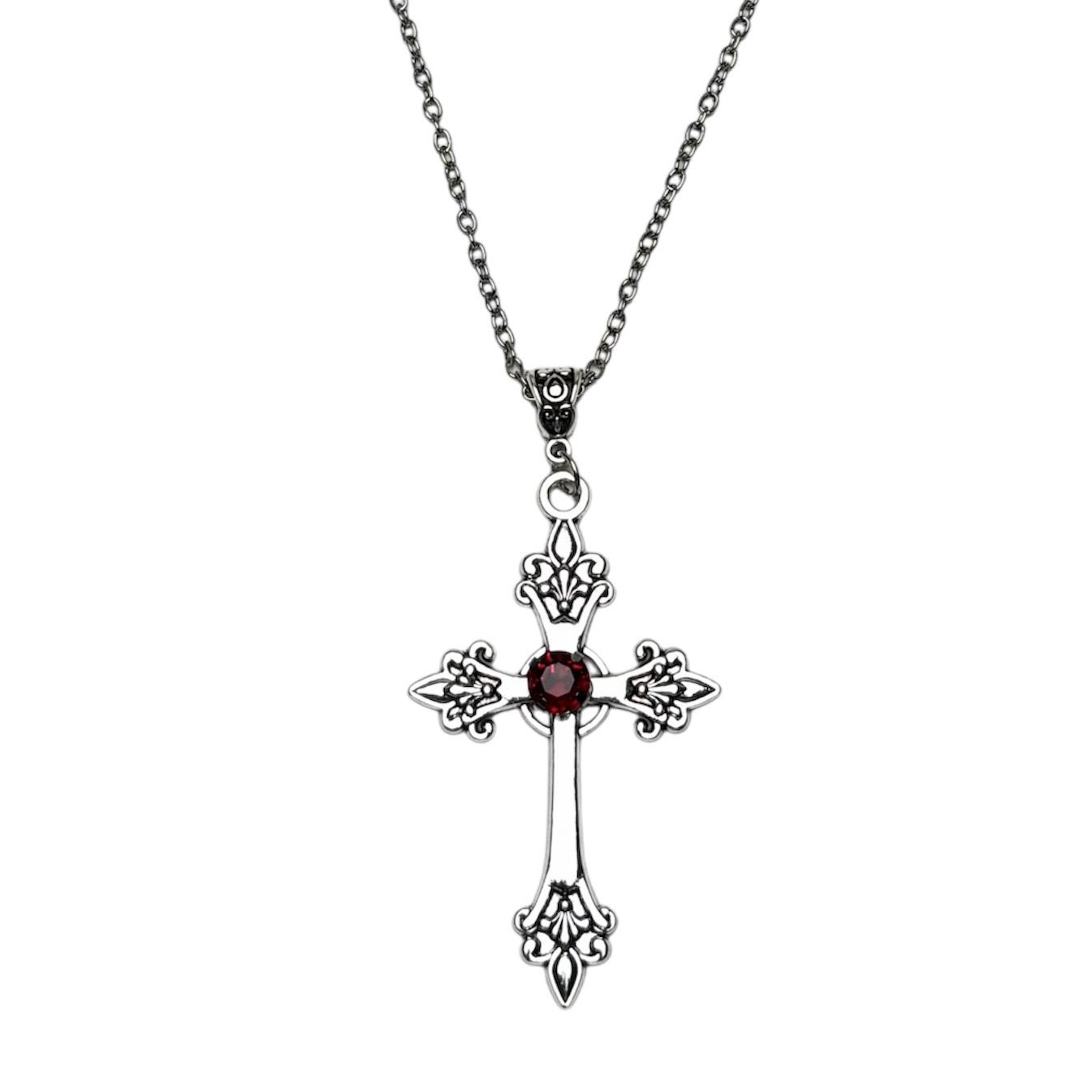 Bloom Cross Necklace
