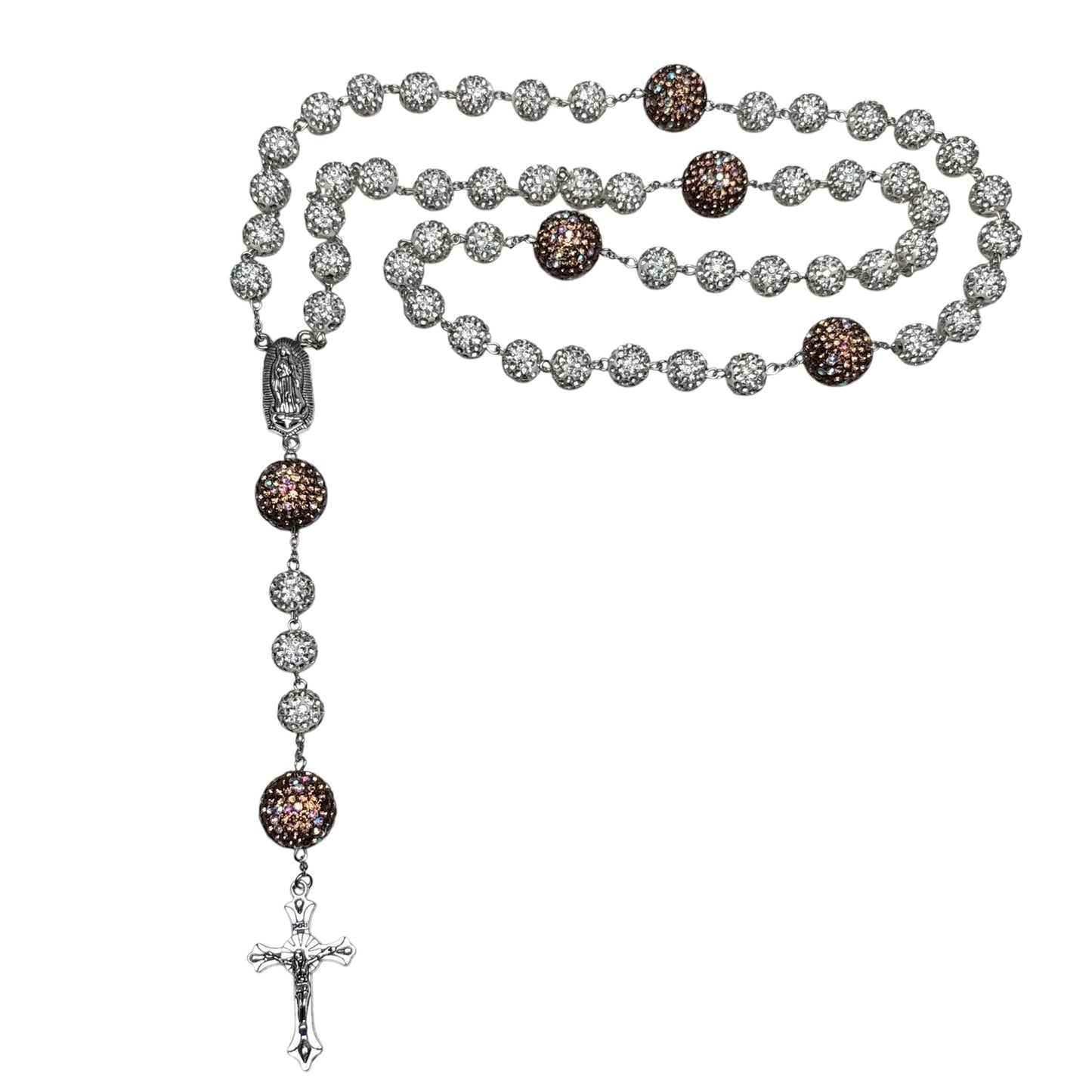 Solid Rhinestone Rosary