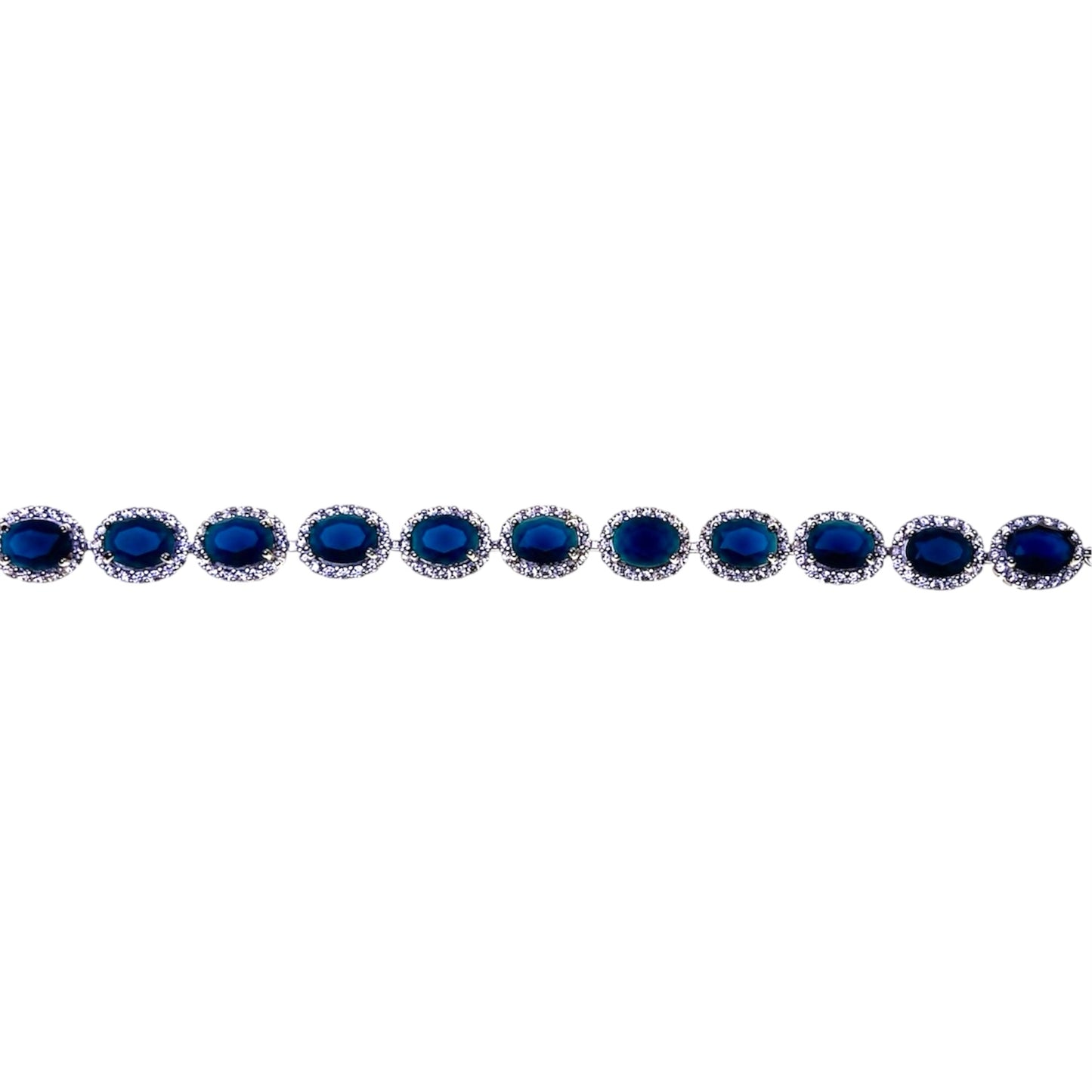 Oval Crystal Bracelet