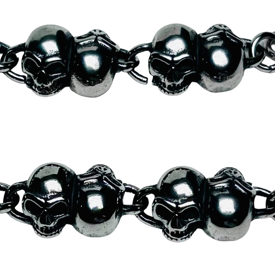 Twin Skull Bracelet