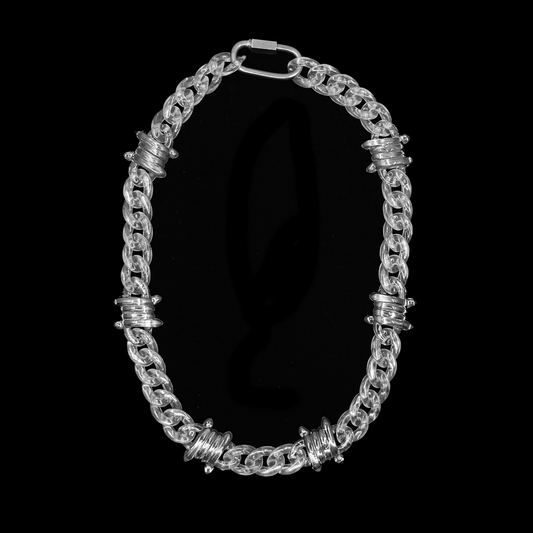 Barbed Wire Chain 2in1
