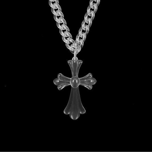 Crystal Cuban Chain 2in1