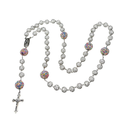 Multicolor Rhinestone Rosary