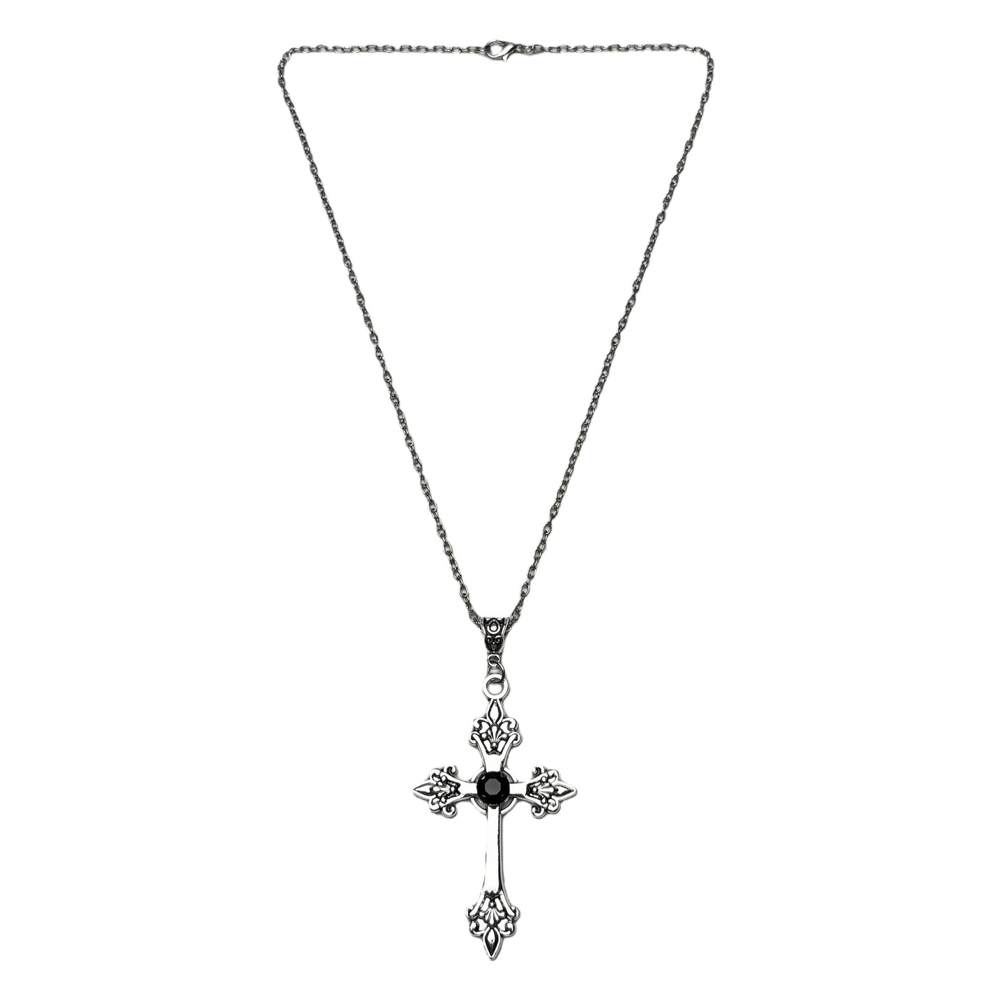 Bloom Cross Necklace