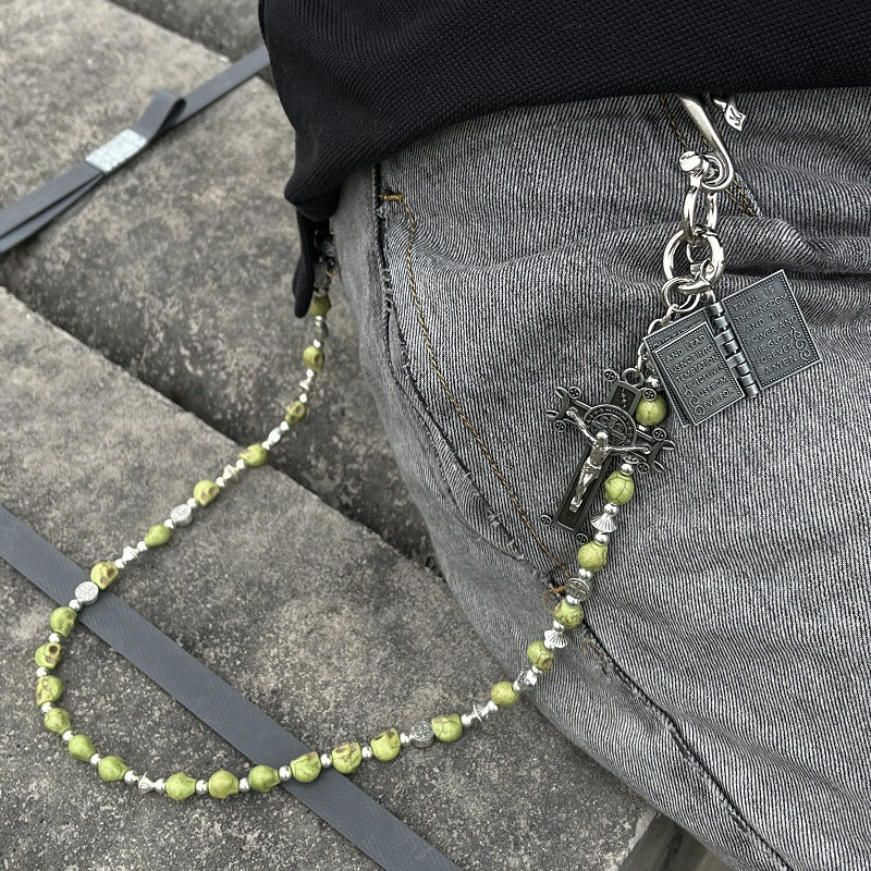 Holy Skull Wallet Chain