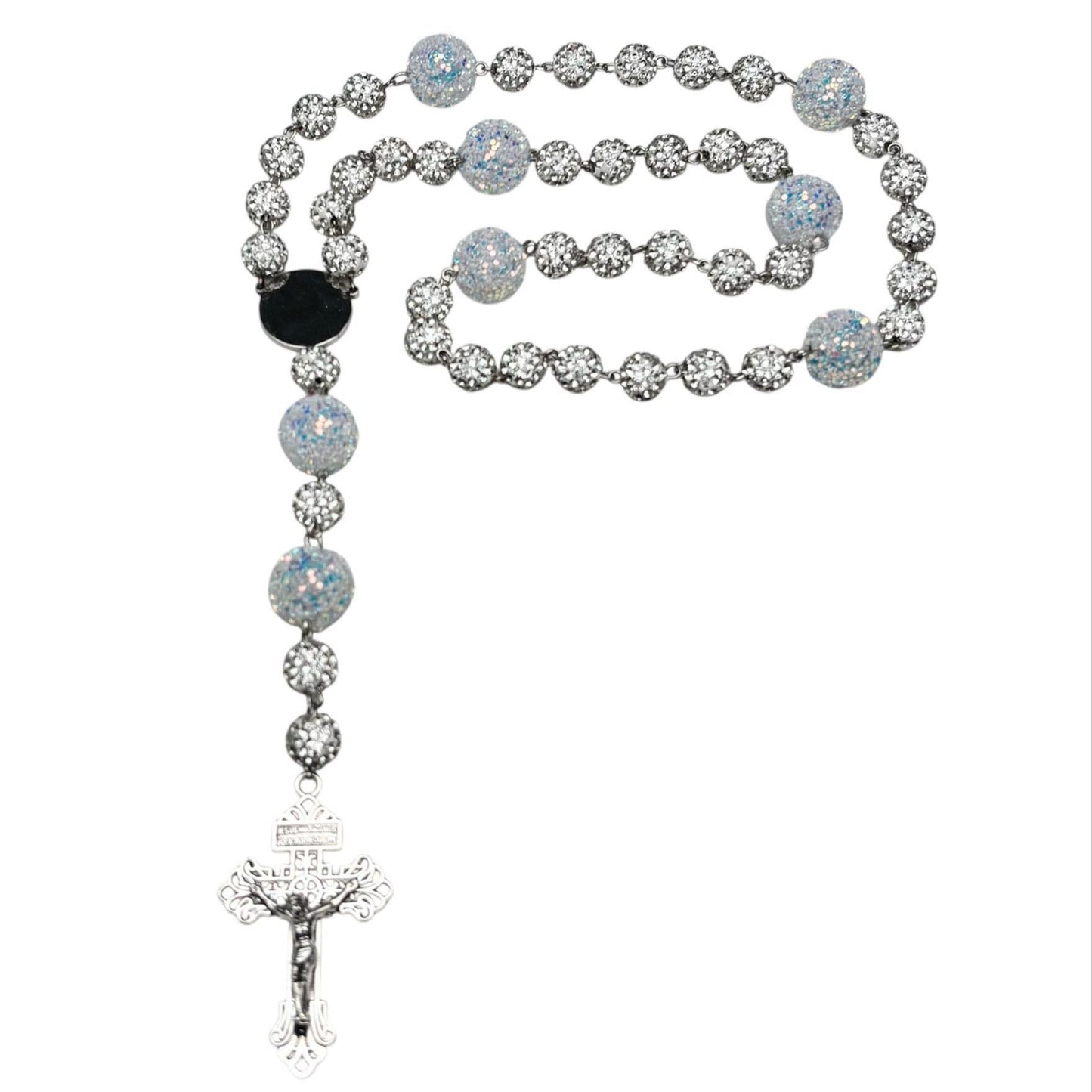 Mini Rhinestone Rosary
